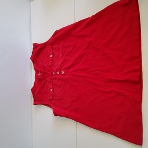 Croft & Barrow Red Top